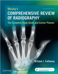Mosby's Comprehensive Review of Radiography
