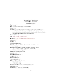 Package 'Move'
