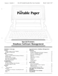 Portable Paper