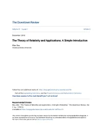 The Theory of Relativity and Applications: a Simple Introduction