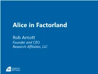 Alice in Factorland