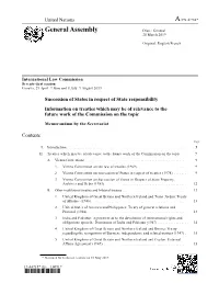 General Assembly Distr.: General 20 March 2019