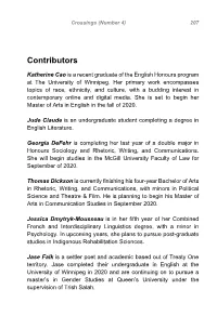 Contributors