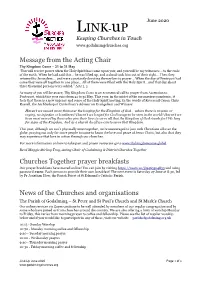LINK-Up Keeping Churches in Touch