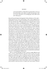 Reviews ADAM Mickiewicz