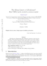 Was Zidane Honest Or Well-Informed? How UEFA Barely Avoided a Serious Scandal