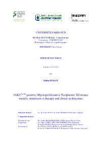KI Mouse Models, Interferon-Α Therapy and Clonal Architecture