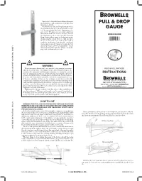 Pull & Drop Gauge