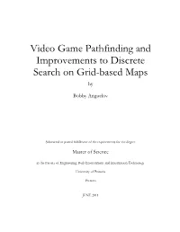 Thesis: Video Game Pathfinding and Improvements to Discrete Search on Grid-Based Maps