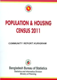 Community Report:Kurigram