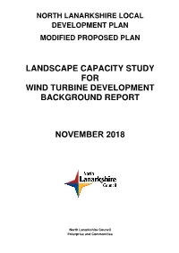 Landscape Capacity Study for Wind Turbine Development Background Report