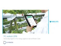 TIC Outlook 2018 Trends and Prospects in the Testing, Inspection and Certification Sector Contents