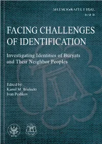 Facing Challenges of Identification: Investigating Identities of Buryats
