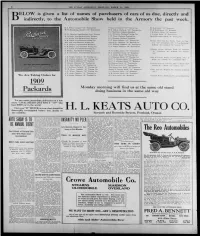 Packards Doing Business in the Same Old Way