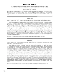Review/Revision Dauer in Nematodes As a Way To