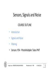 Sensors, Signals and Noise