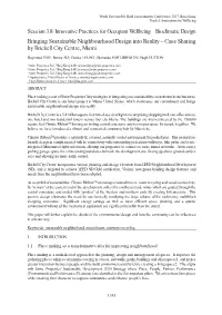 Session 3.8: Innovative Practices for Occupant Wellbeing