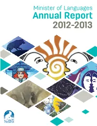 Annual Report, in Accordance with Our Language Legislation