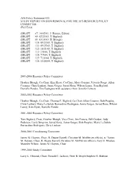 AFS Policy Statement #32: STUDY REPORT on DAM REMOVAL for the AFS RESOURCE POLICY COMMITTEE (Full Text)