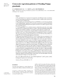 Cross-Scale Vegetation Patterns of Flooding Pampa Grasslands