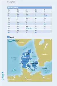 Danish Alphabet DENMARK Danish © Lonely Planet