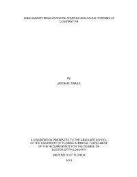 Free Energy Simulations of Complex Biological Systems at Constant Ph