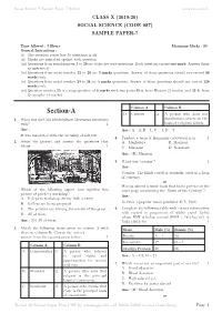 Solved Paper Free PDF by Whatsapp Add +91 89056 29969 in Your Class Group Page 1 Social Science X Sample Paper 7 Solved