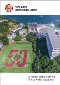 World-Class Learning in a World-Class City Our Mission