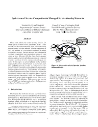 Qos-Assured Service Composition in Managed Service Overlay Networks