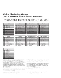 2002 NOTATIONS Contract (Page 1)
