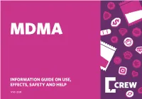 CREW MDMA New E-Use