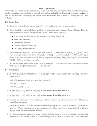 Week 2 Overview My Reviews and Review Sheets Are Not Meant to Be Your Only Form of Studying