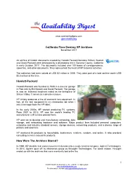 Availability Digest