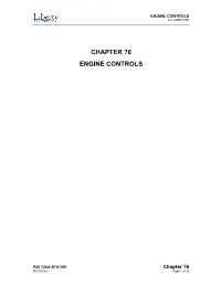 Chapter 76 Engine Controls