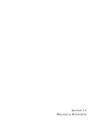 Section 3.4 Biological Resources 3.4- Biological Resources