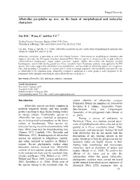 Albatrellus Piceiphilus Sp. Nov. on the Basis of Morphological and Molecular Characters