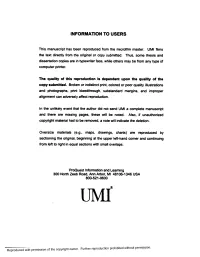 Information to Users