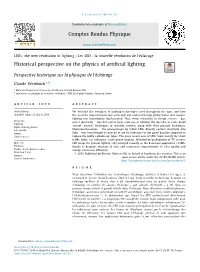 Historical Perspective on the Physics of Artificial
