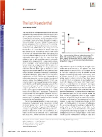 The Last Neanderthal