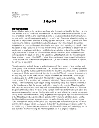 God's Way Vs. Man's Way #2 Notes