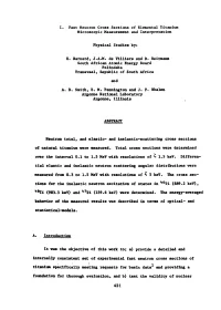 I. Fast Neutron Cross Sections of Elemental Titanium Microscopic Measurement and Interpretation