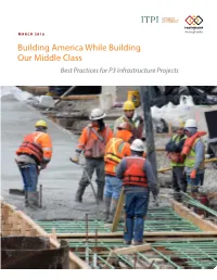 On Community and Labor Best Practices for 'Public Private Partnerships