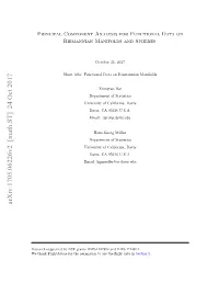 Principal Component Analysis for Functional Data on Riemannian Manifolds and Spheres