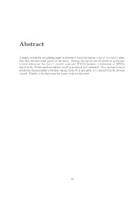 An Assessment of Psychoacoustical Models in The