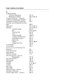 East Lothian Life Index