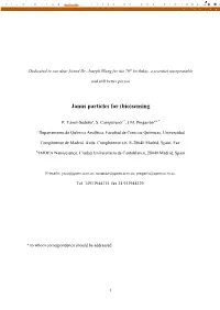 Janus Particles for (Bio)Sensing