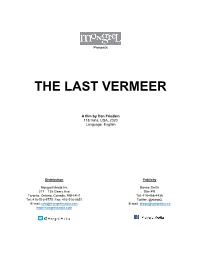 The Last Vermeer