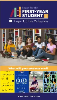 What Will Your Students Read?