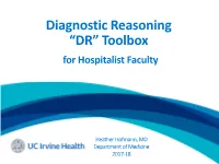 Clinical Reasoning - the Process of Thinking and Decision Making, Consciously & Unconsciously  Guide Practice Actions