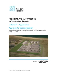 Preliminary Environmental Information Report Volume III – Appendices Appendix 1B: Scoping Opinion